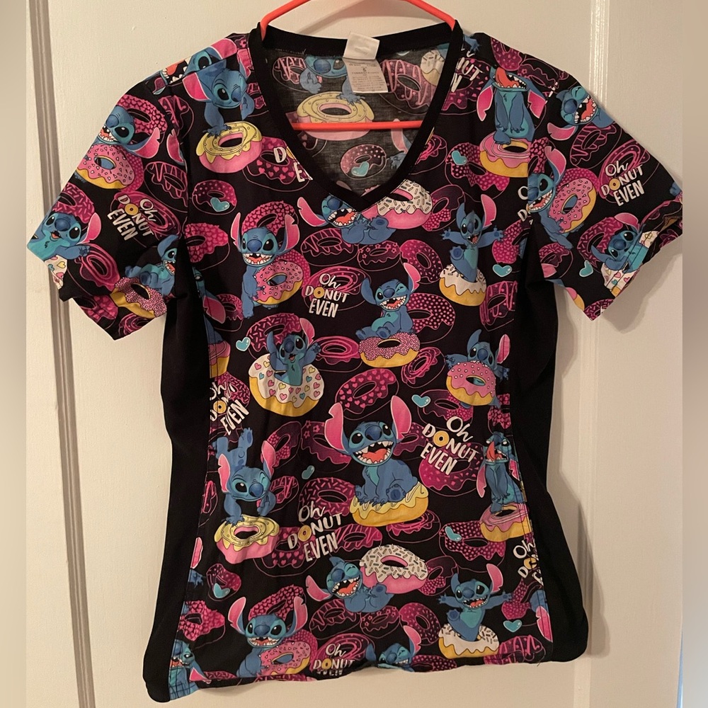 cartoon scrub top!